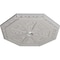 Ekena Millwork Spring Octagonal Medallion (Canopies up to 3"), 29 1/8"OD x 2 1/4"ID x 1 1/8"P, Ultra Pure White CM30SPUWF - alternate 2